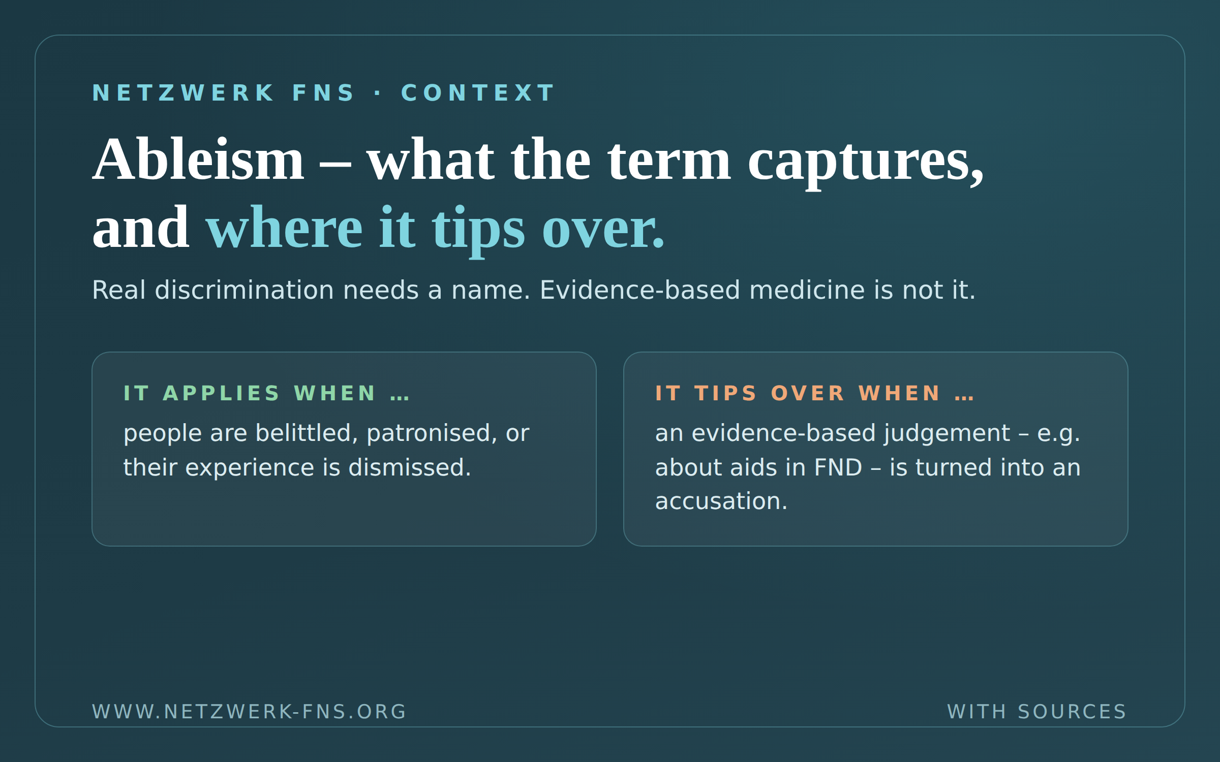 Ableism